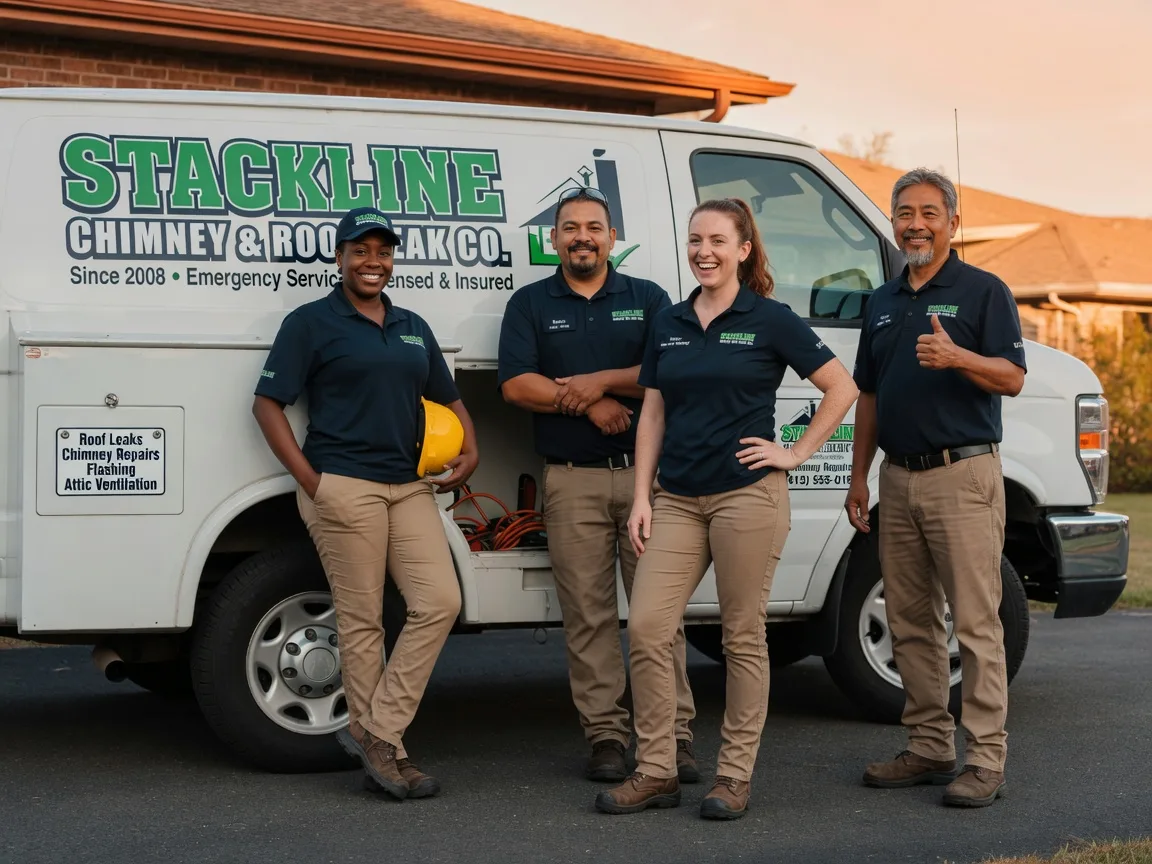 Chimney flashing repair company in Gomer, OH